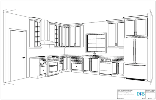 2020 Kitchen Cabinet Design & Drafting