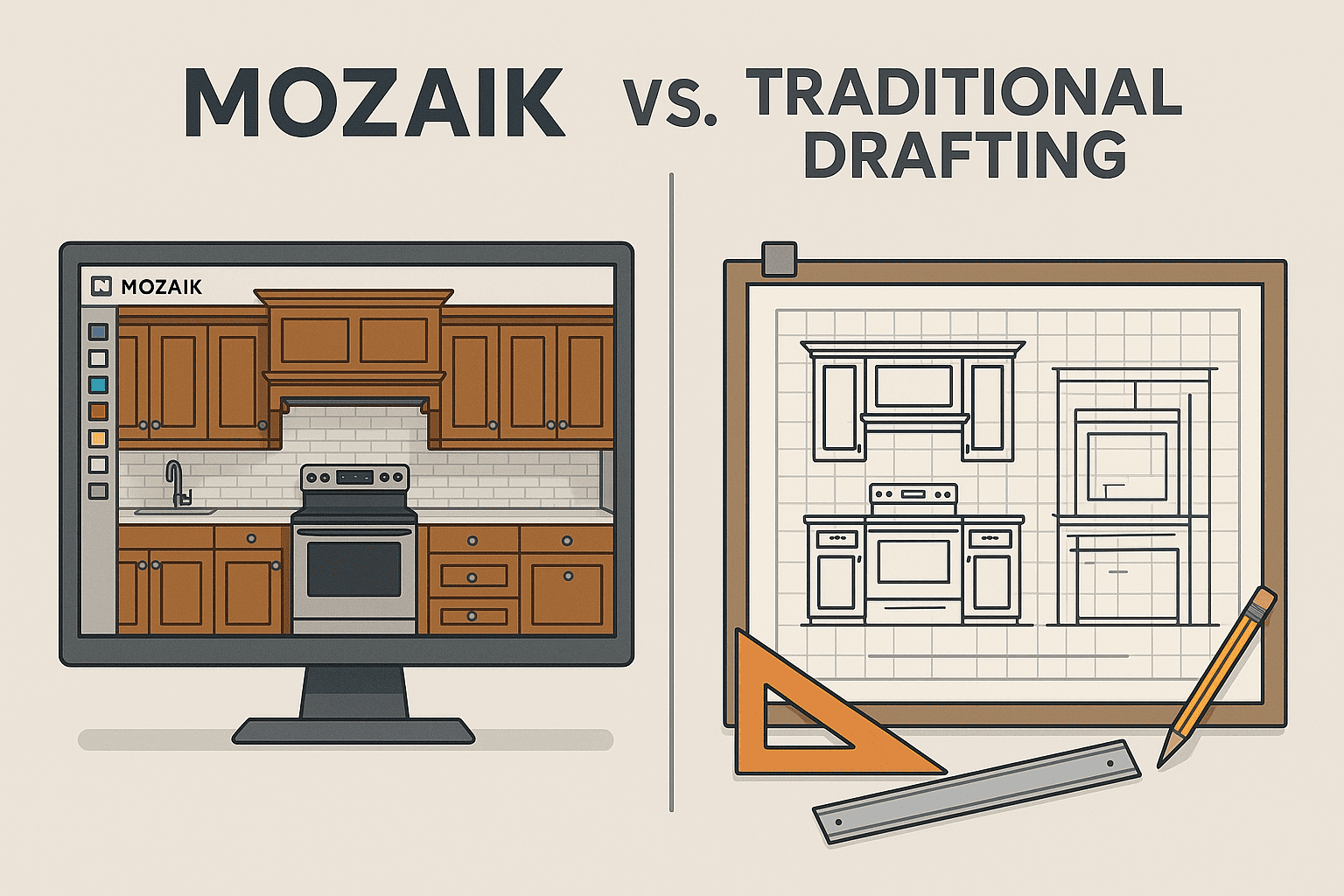Mozaik vs. Traditional Drafting: In-Depth Comparison